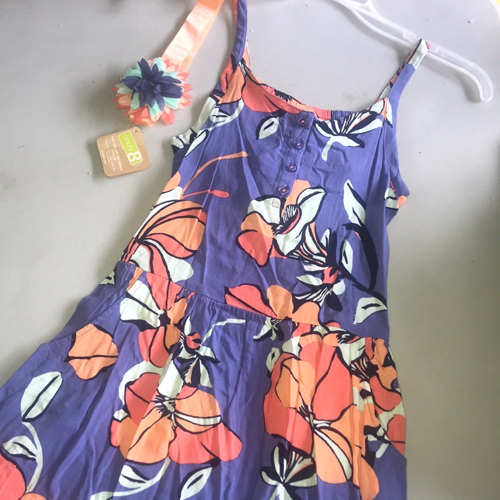 Girls sundress and headband